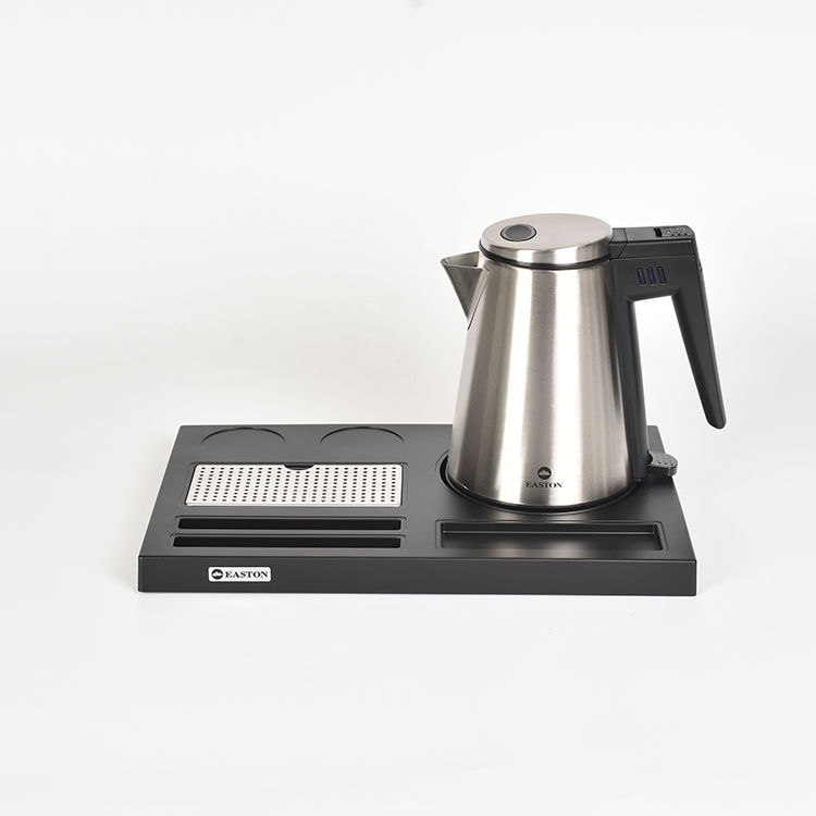 High-end Hotel Use Retro Health 304 Stainless Steel Metal Electric Kettle