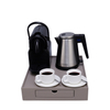 Drawer welcome tray with kettle for hotel 
