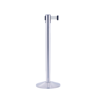 Stainless Steel with Brushed Finish Telescopic Isolation Stanchion for Hotel