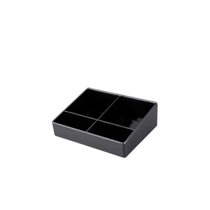 Black Color Sachet Tray for Hotel