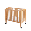 Folding Design Wooden Baby Crib