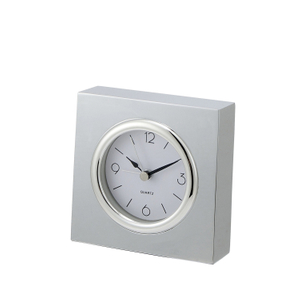 Hotel Silver Alarm Clock