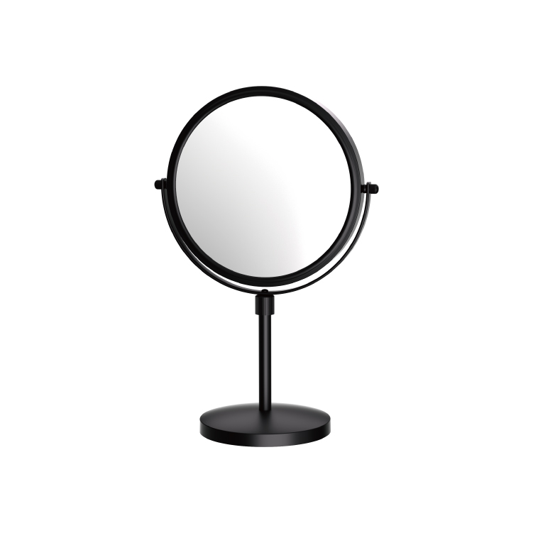 Cheap price hotel use desktop makeup plain and 5x magnifying mirror