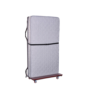 Easton Hotel Room Grey Strong Tubular Frame Stable Full-size Spring Mattress Extra Bed